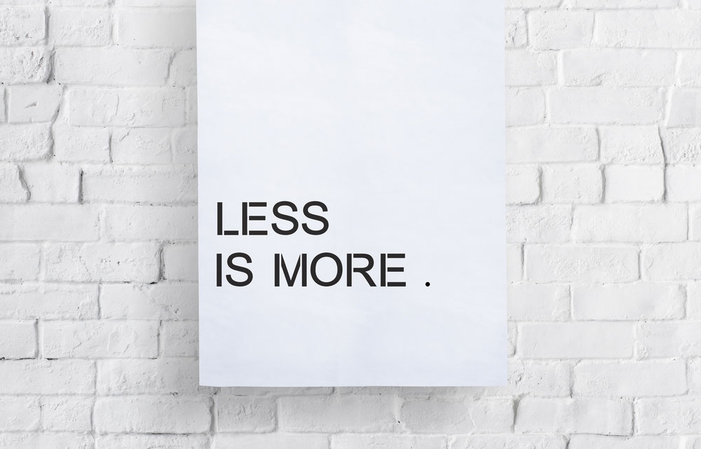 less is more optimised